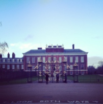 We also popped by Kensington Palace to say hi to Prince George.